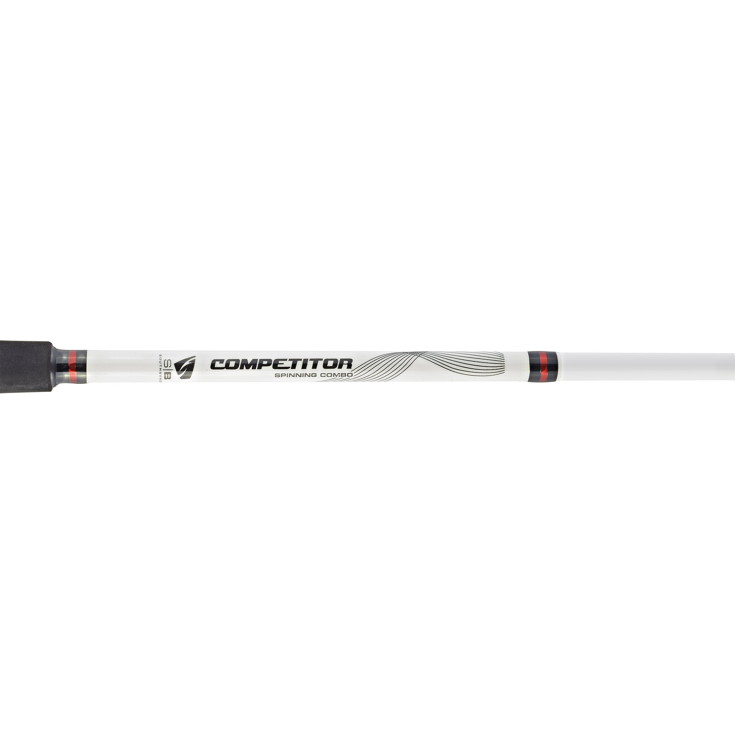 South Bend Competitor fishing combo rod label