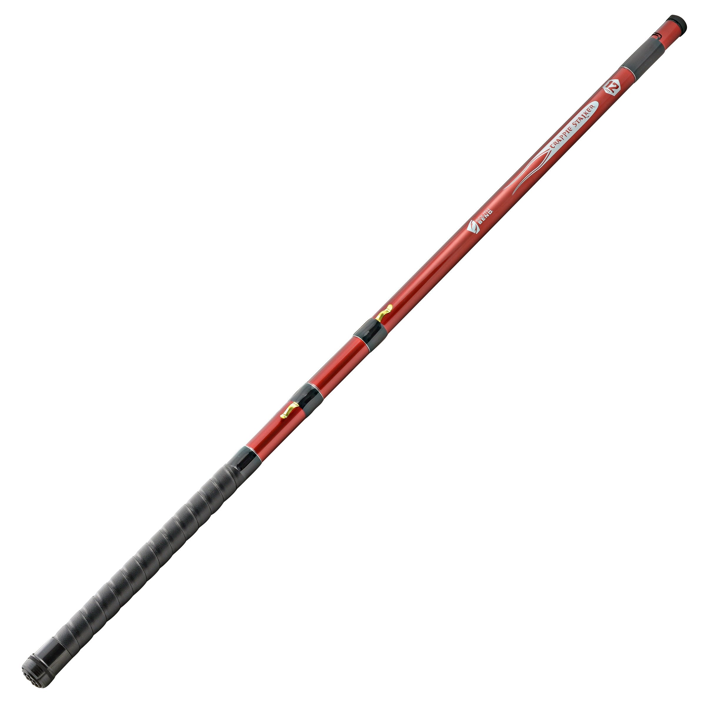 South Bend Crappie Stalker Bream Pole with leatherette wrap