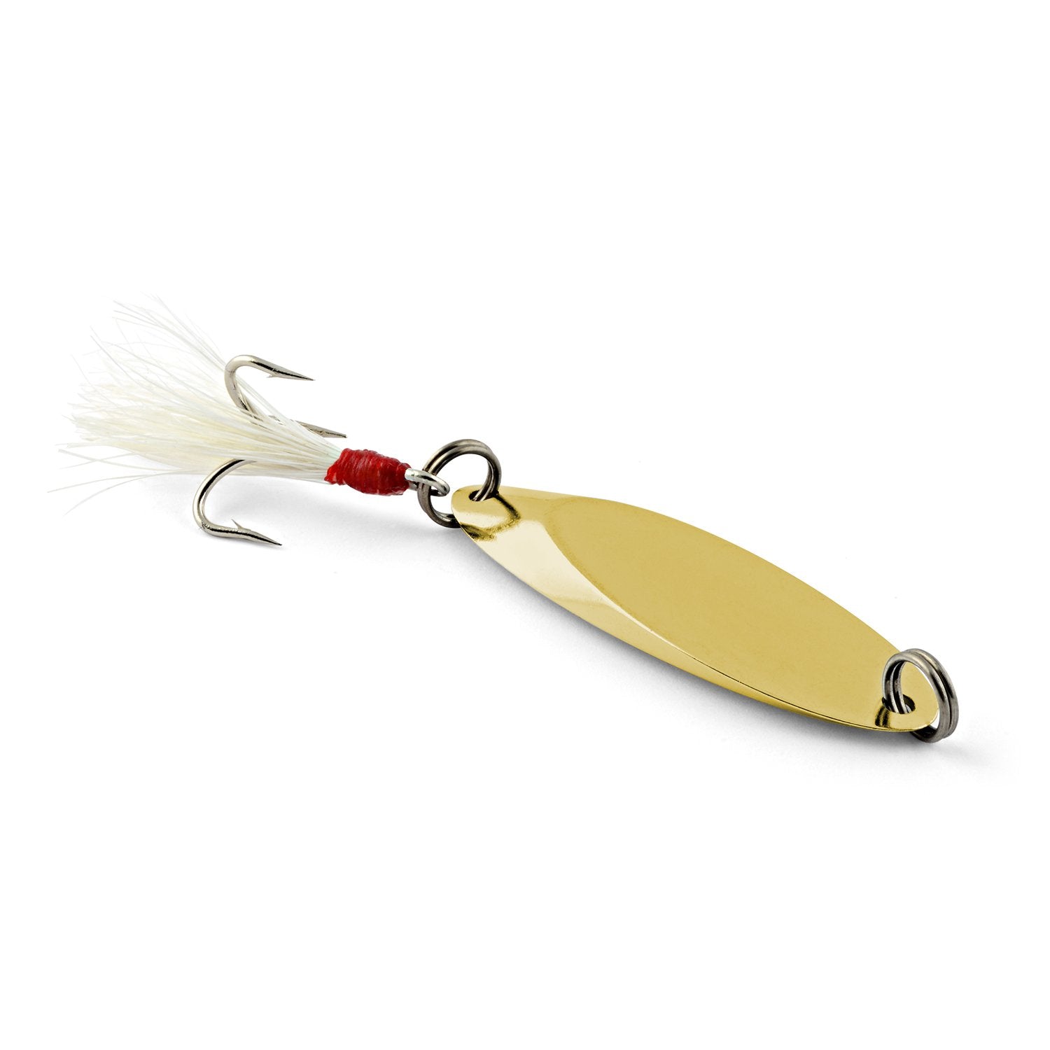 South Bend Kast-A-Way Shud-L-Spoon Freshwater Fishing Lure, Cutthroat  Trout, 1/8 Ounce, Fishing Spoons 