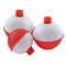 Red & White Push Button Floats