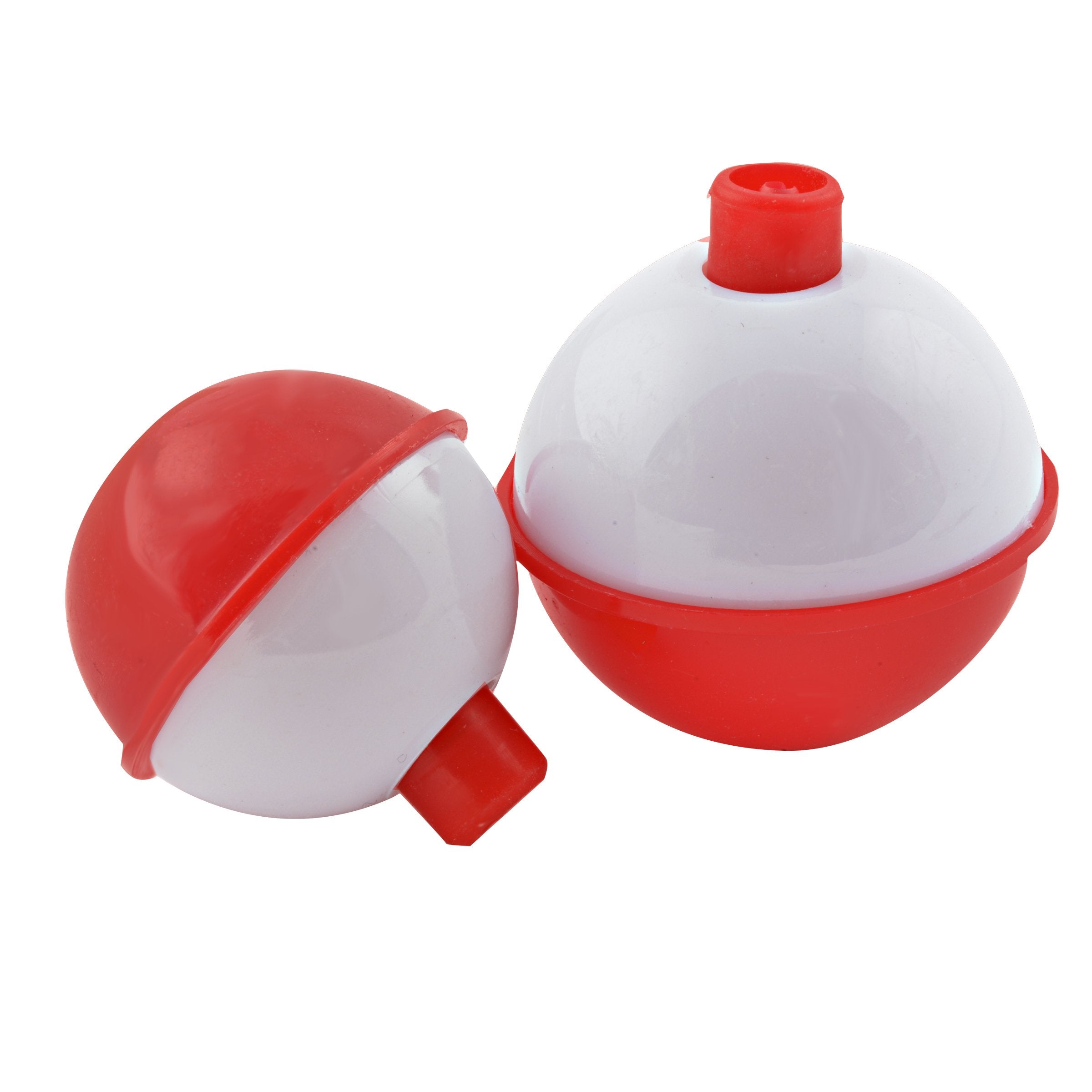 Red & White Push Button Floats