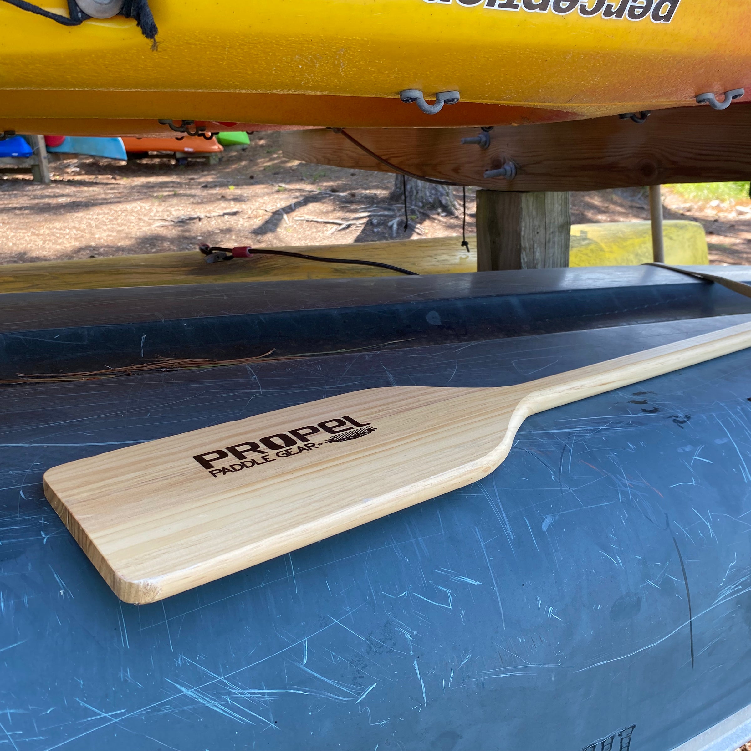 Wood Canoe Paddle