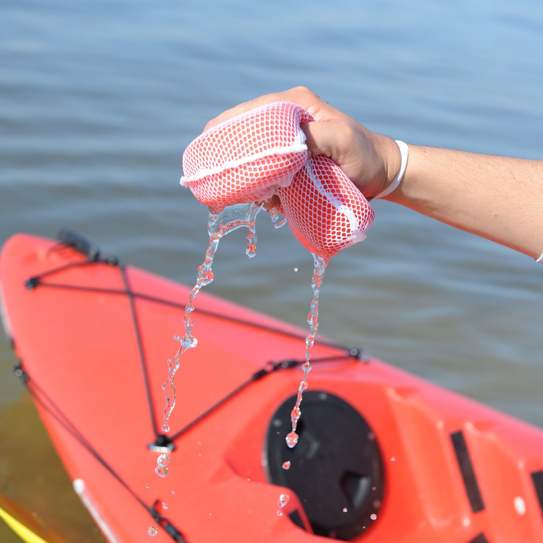 Kayak Sponge with Lanyard