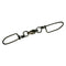 Stainless Steel Ball Bearing Double Snap Swivels