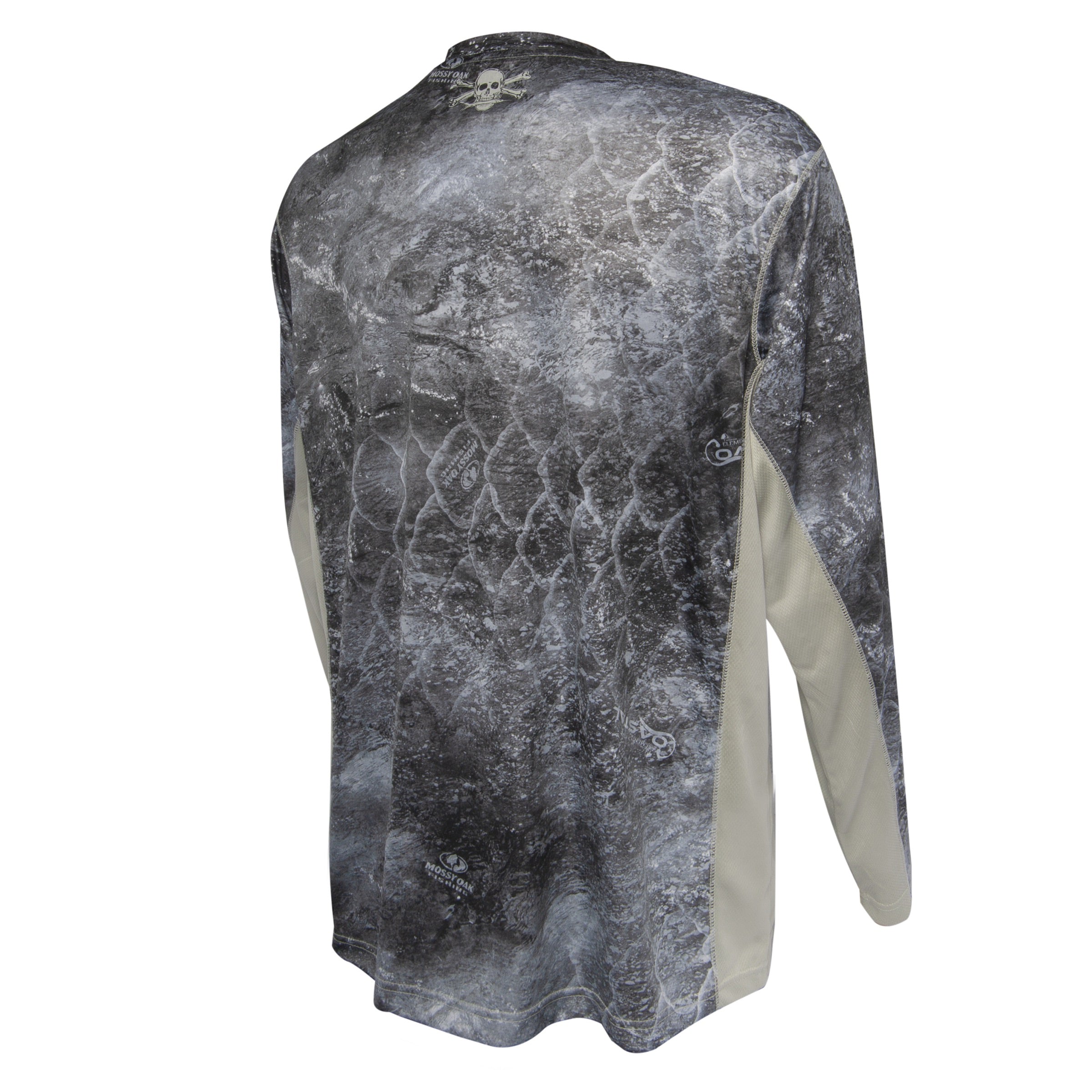 Men's Long Sleeve Performance Shirt - Mossy Oak® Cloudbank