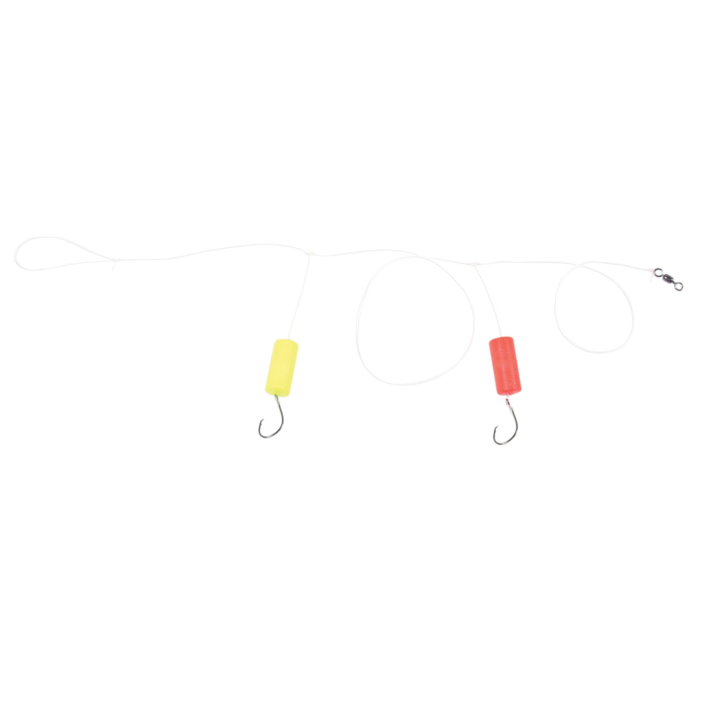 Double Drop Spot & Kingfish Rig with Fluorocarbon & Circle Hooks