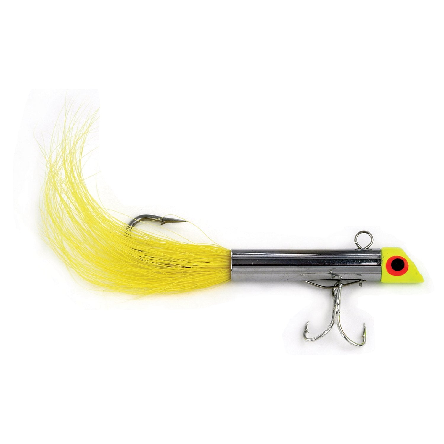 Sea Striker Got-Cha 100 Series Saltwater Fishing Plug Lure,  White/Yellow/Red, 1 Ounce 