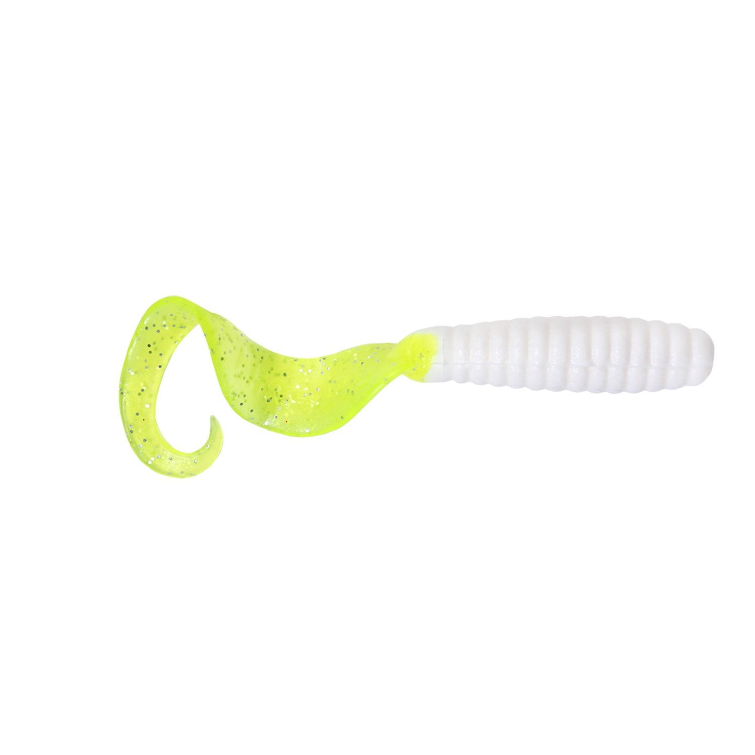 Mr. Twister Curly Tail Grub Chartreuse / 4