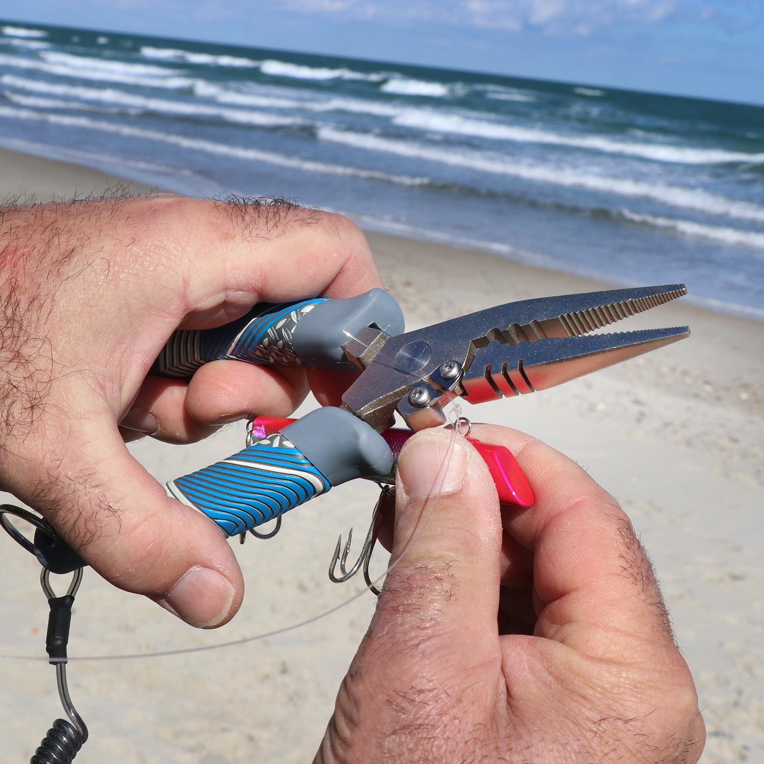 Squall Torque Series Stainless Steel Pliers with Side Cutter