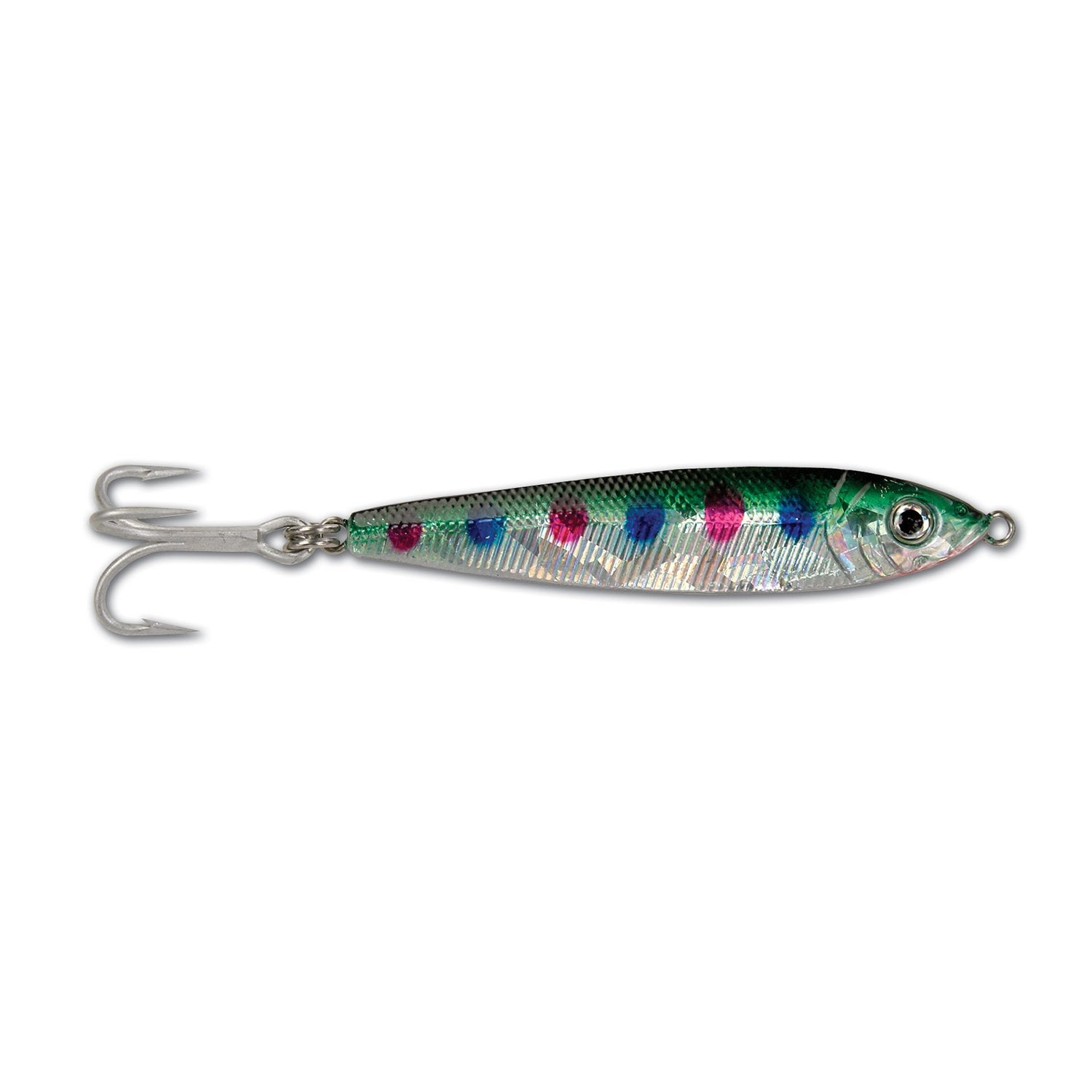 Got-Cha Jigfish 3-4 oz. Green | Silver Tiger 3 oz JF3-GTS