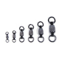 Stainless Steel Dual Rotation Ball Bearing Swivels 2 Pack