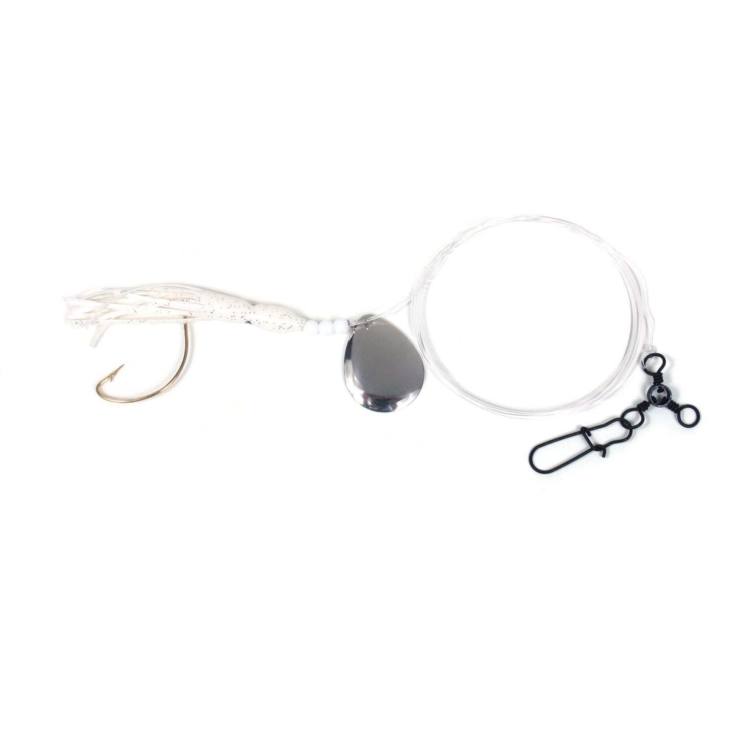 Sea Striker N8563W-20N Fluke Squid Rig 2/0 Wide Gap Hook 3-Way 