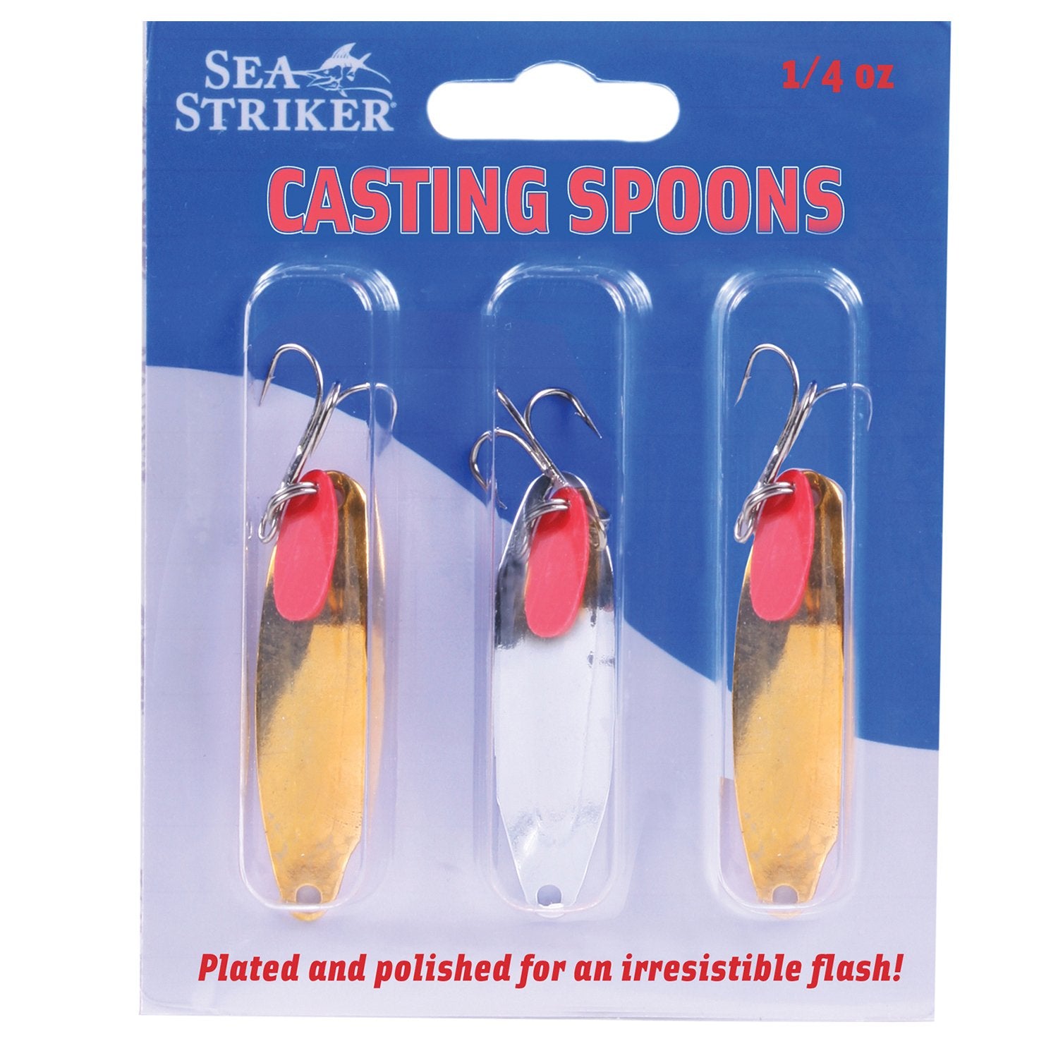 Sea Striker casting spoons 1/4 oz