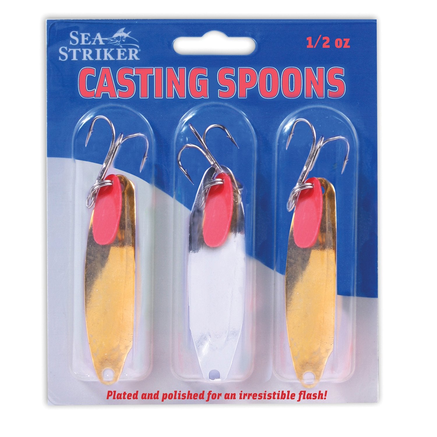 Sea Striker casting spoons 1/2 oz