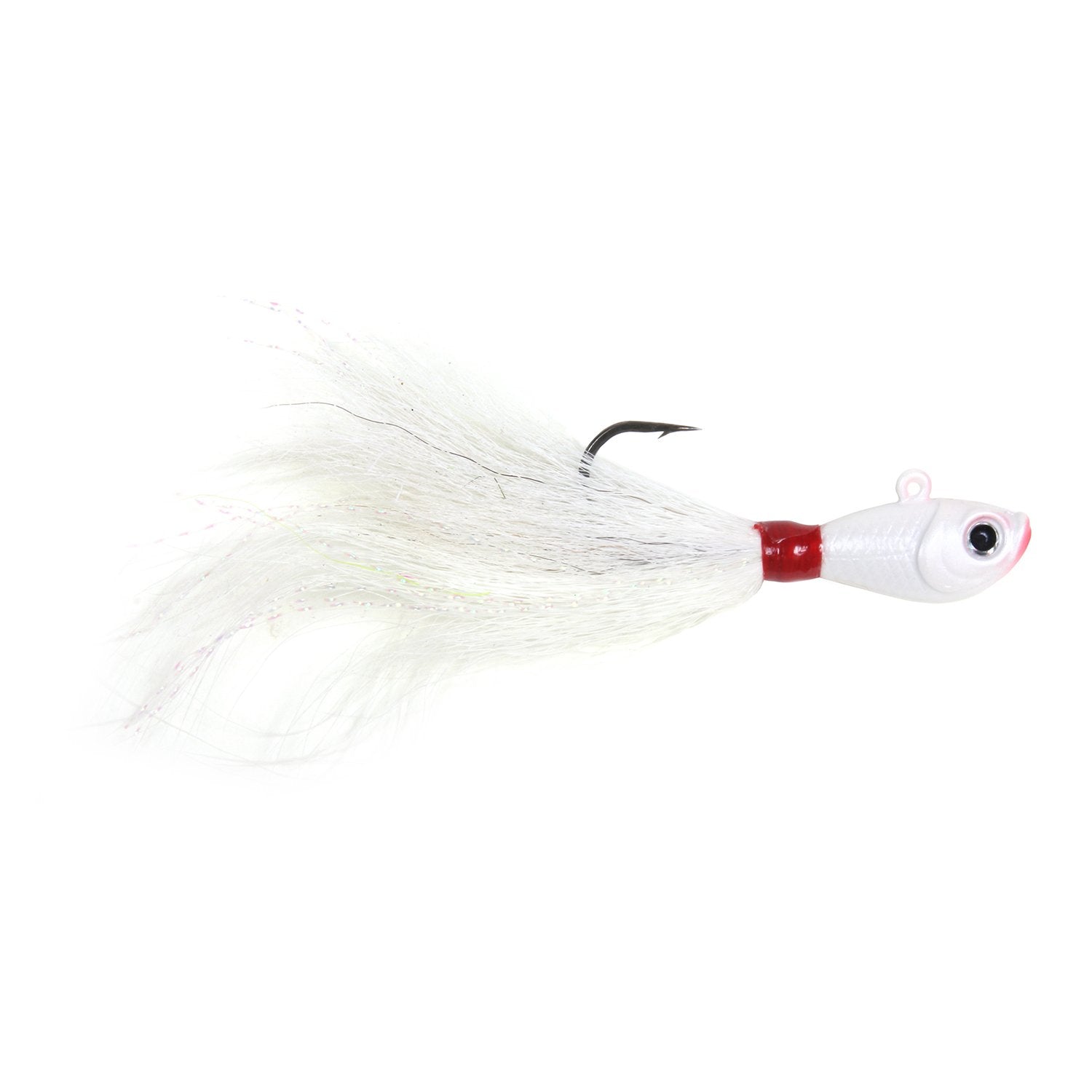Sea Striker bucktail fishing jig white