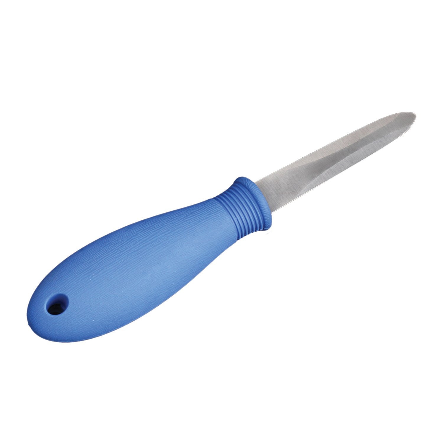Sea Striker oyster knife with blue handle