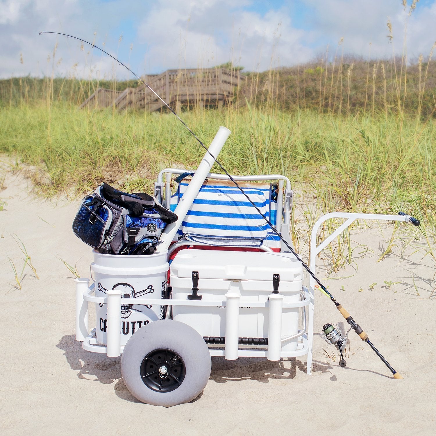 Sea Striker Surf Cart with Balloon Tires Brsc-wb