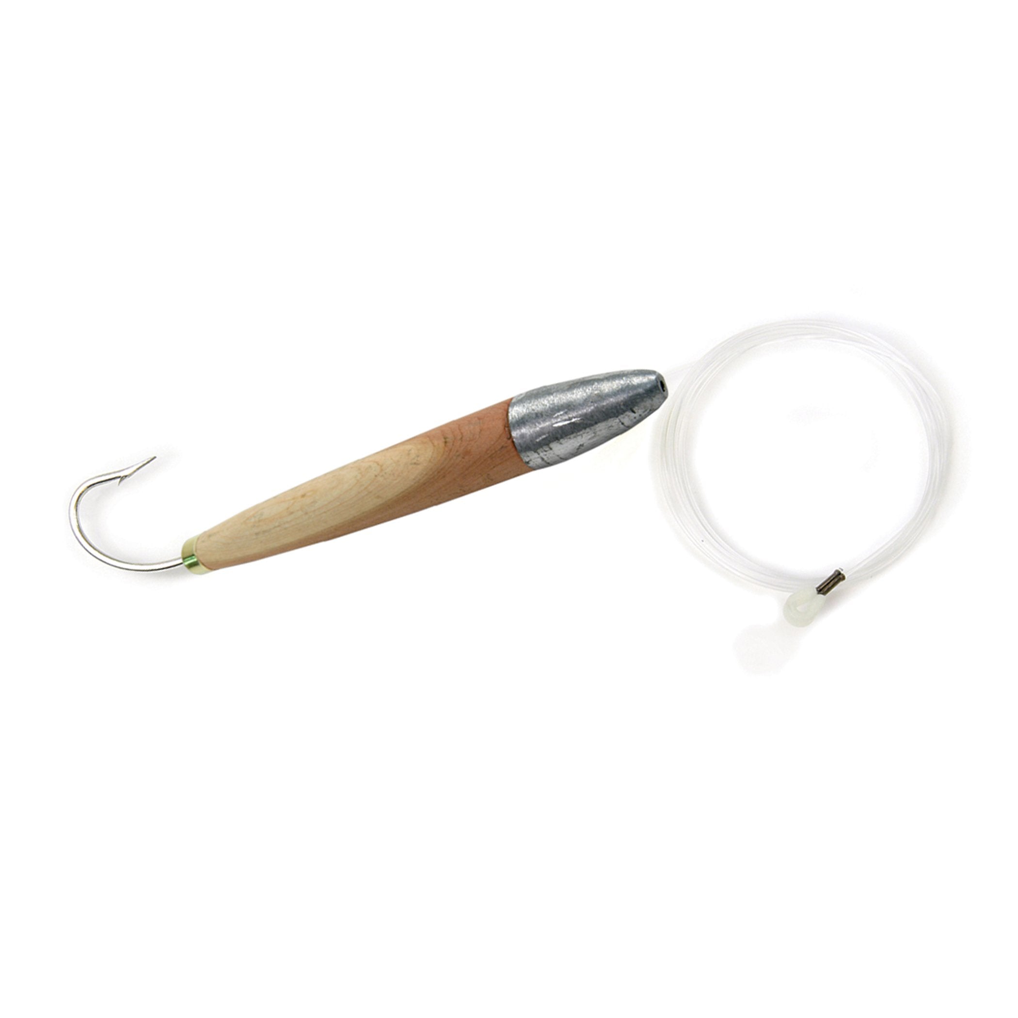 Natural rigged cedar plug